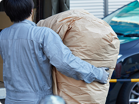 不用品の分別・搬出